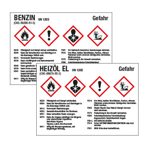 Gefahrstoffaufkleber