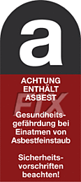 Asbestkennzeichnung