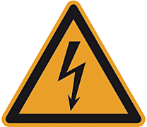 Warnung vor elektrischer Spannung