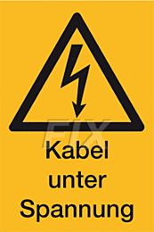 Kabel unter Spannung