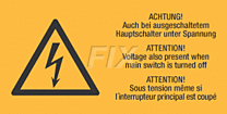 Mehrsprachig - Achtung!