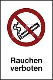 Rauchen verboten - P002