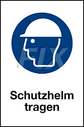 Schutzhelm tragen