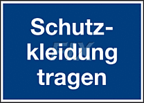 Schutzkleidung tragen