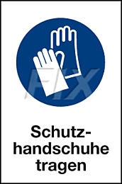 Schutzhandschuhe tragen