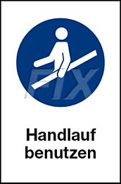 Handlauf benutzen