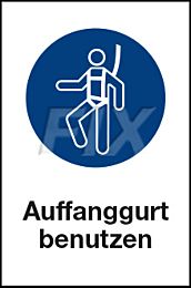 Auffanggurt benutzen