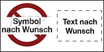 Kombi-Verbotszeichen nach Wunsch