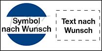 Kombi-Gebotszeichen nach Wunsch