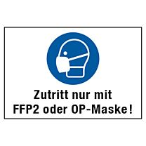 Maskenpflicht - medizinische Maske