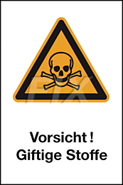 Vorsicht! Giftige Stoffe