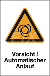 Vorsicht! Automatischer Anlauf