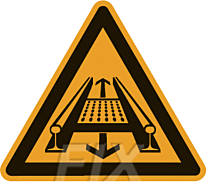 Warnung vor Förderanlage