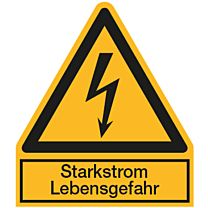 Starkstrom Lebensgefahr