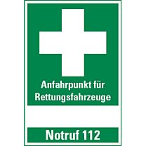 Rettungspunkt / Anfahrpunkt