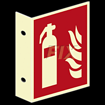 Fahnenschild - Feuerlöscher - LN