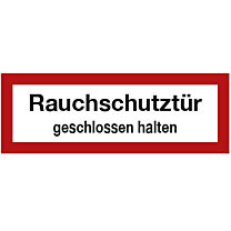 Rauchschutztür geschlossen halten