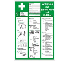 Anleitung zur Ersten Hilfe bei Unfällen