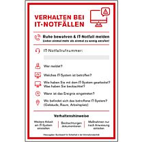 Verhalten bei IT-Notfällen