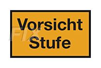 Vorsicht Stufe