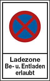 Halteverbot: Ladezone