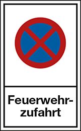 Halteverbot: Feuerwehrzufahrt