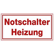 Notschalter Heizung