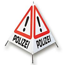 Warnfaltsignal Polizei