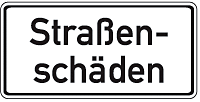 Straßenschäden