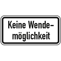 Keine Wendemöglichkeit