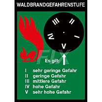 Waldbrandwarnstufe