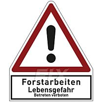 Forstarbeiten Lebensgefahr