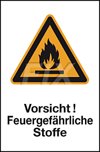 Vorsicht! Feuergefähliche Stoffe