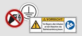 Elektro- und Maschinenkennzeichnung